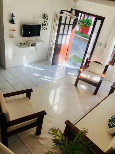 Residencial Com 3 Su�tes Na Praia de Taperapuan