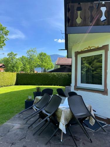 Apartamento Doppelhaush�lfte Zugspitzblick Mit Privatem Garten