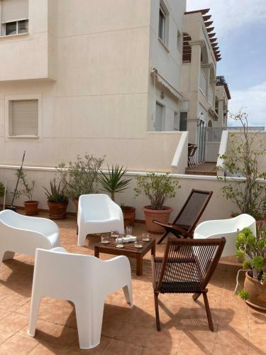 Apartamento A 150 M de La Plage. Logement 6 Prs. Mojacar Playa
