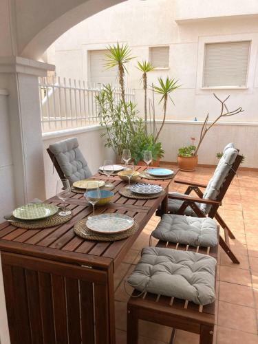 Apartamento A 150 M de La Plage. Logement 6 Prs. Mojacar Playa