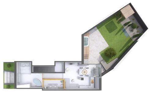 Apartamento Merangardenvilla