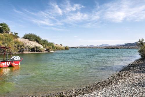 Lake Havasu City Home With Private Beach, Dock!