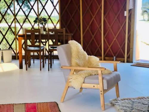 Byron Bay Hinterland Luxury Yurt Escape Terracota