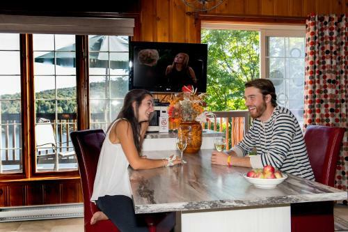 Chalets Lac � La Truite