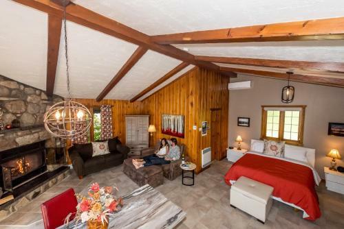 Chalets Lac � La Truite