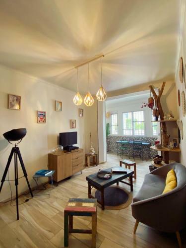Apartamento T2 Centre de Biarritz,30m de La Plage Du Miramar