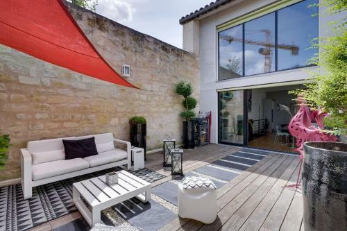 L'iba� Loft - Magnifique Maison Avec Piscine Aux Chartrons