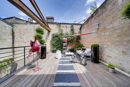 L'iba� Loft - Magnifique Maison Avec Piscine Aux Chartrons