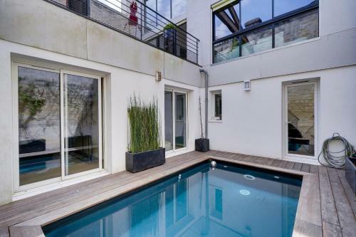 L'iba� Loft - Magnifique Maison Avec Piscine Aux Chartrons