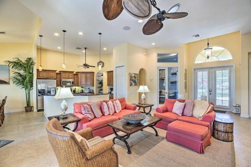 Sunny And Upscale Cape Coral Villa On The Canal