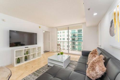 Apartamento 3 Bedroom Apt Bay View Brickell With Free Parking