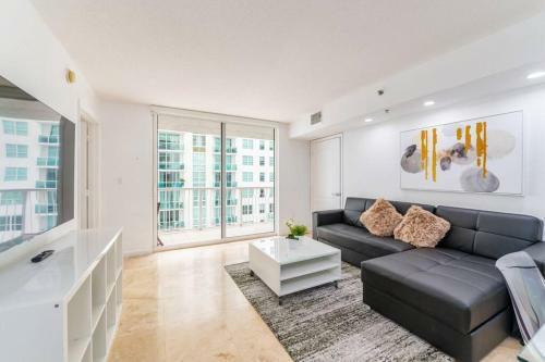Apartamento 3 Bedroom Apt Bay View Brickell With Free Parking