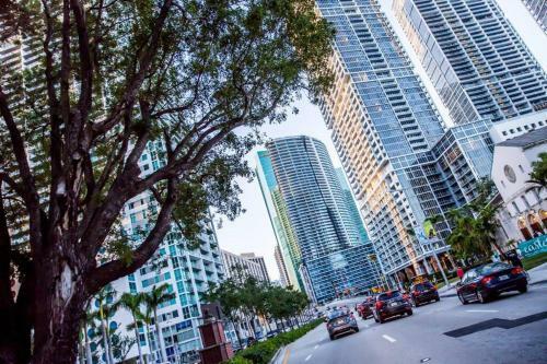 Apartamento 3 Bedroom Apt Bay View Brickell With Free Parking