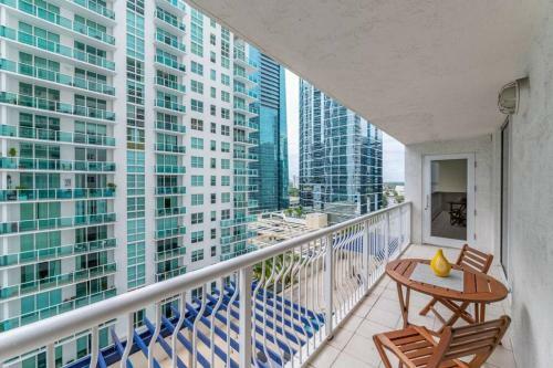 Apartamento 3 Bedroom Apt Bay View Brickell With Free Parking