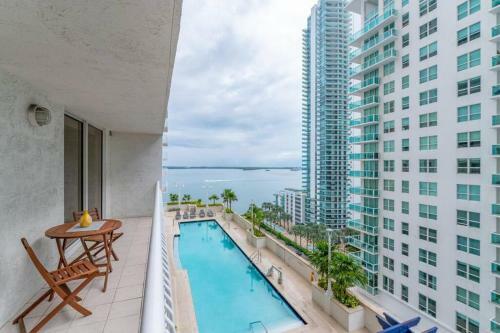 Apartamento 3 Bedroom Apt Bay View Brickell With Free Parking
