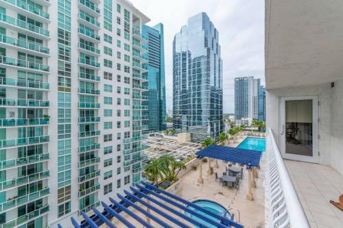 Apartamento 3 Bedroom Apt Bay View Brickell With Free Parking