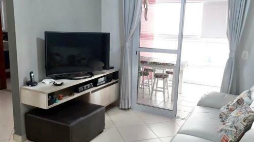 Apartamento Canto Do Forte - Varanda Gourmet Com Vista Mar