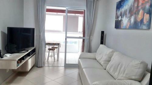 Apartamento Canto Do Forte - Varanda Gourmet Com Vista Mar