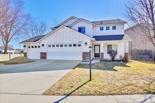 The White Custom Farmhouse 5 Bedroom Home