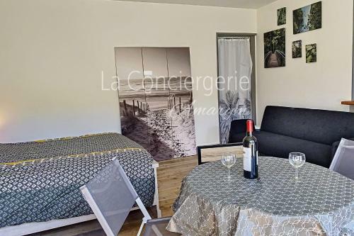 Apartamento Bleu Soleil Joli Studio Rez-de-chauss�e � Eu