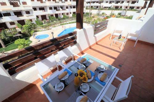 Casa Aguil�n Apartamento Con Balc�n Azotea Con Piscina Compartida