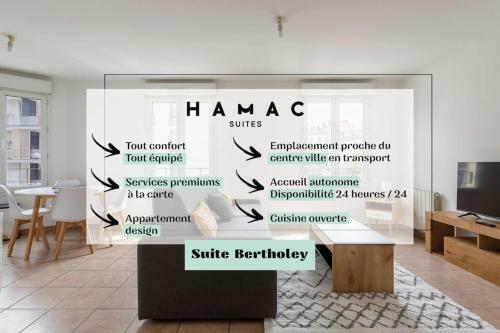 Apartamento Hamac Suites - Studio Bertholey - Oullins