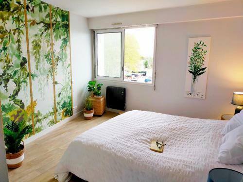 Apartamento Luxe Tropical - Appartement Edouard - Royan Centre
