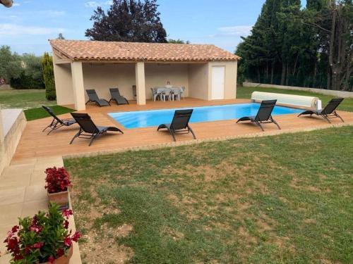 Fantastic Villa In Saint-laurent-la-vern�de With Pool