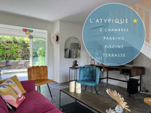 Apartamento L?atypique : 2 Chambres // Piscine // Parking