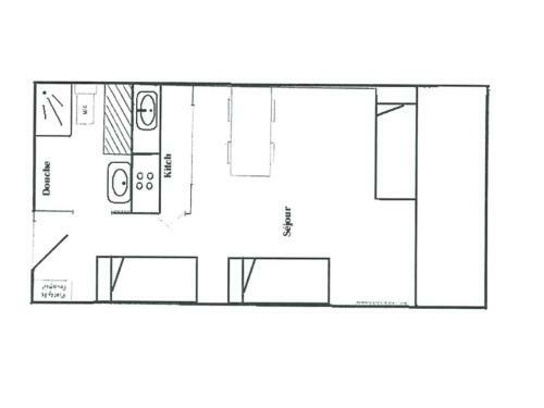 Apartamento R�sidence Le Pramecou - Studio Pour 4 Personnes 33