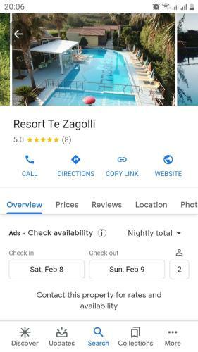 Bed & Breakfast Resort Te Zagolli