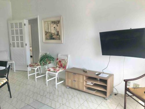 Apartamento Linda Vista Para O Mar Com Varanda 3 Dorm