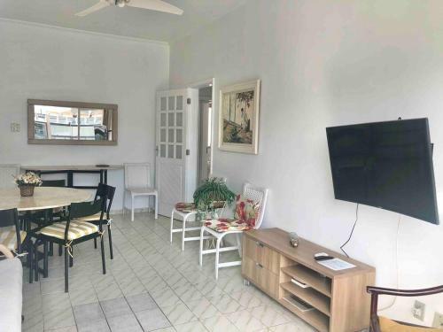 Apartamento Linda Vista Para O Mar Com Varanda 3 Dorm