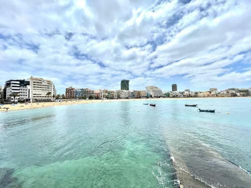 Apartamento Triple Interior Studio. Wifi, 1 Minute Walk From Las Canteras Beach
