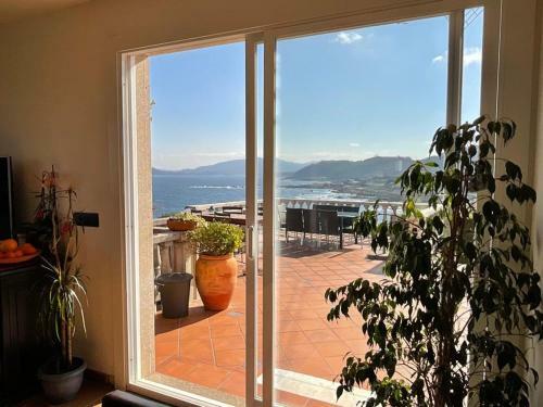 Amanecer En O Mar, Casa En Baiona Con Piscina