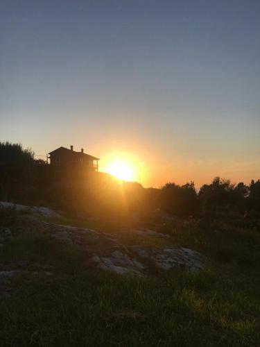 Amanecer En O Mar, Casa En Baiona Con Piscina