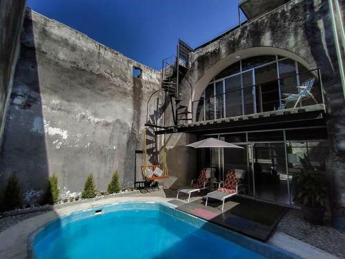 Casa Con Alberca Dentro de Ex-hacienda En Atlixco