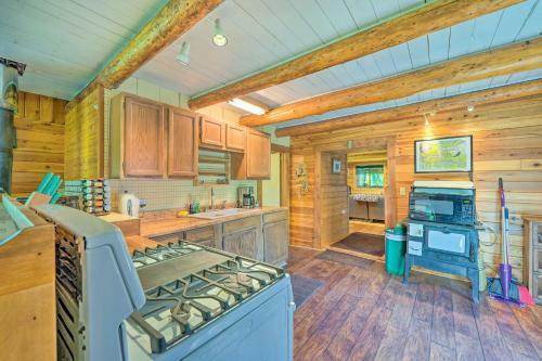 Apartamento Historic Century-old Cabin In Downtown Hope