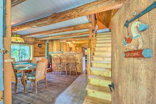 Apartamento Historic Century-old Cabin In Downtown Hope