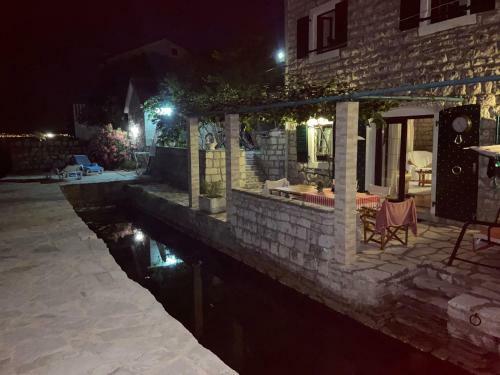 Villa House With A Pier