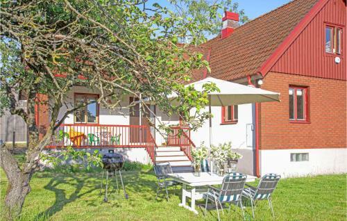 Nice Home In B�stad With Wifi And 3 Bedrooms #830