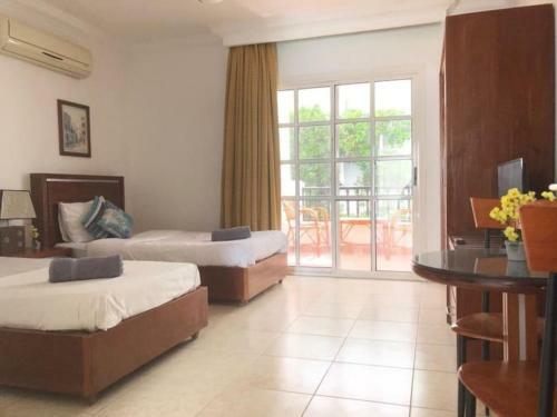 Apartamento Delta Sharm Studio, 50m2 Pool View, Wifi - No Fees B80108