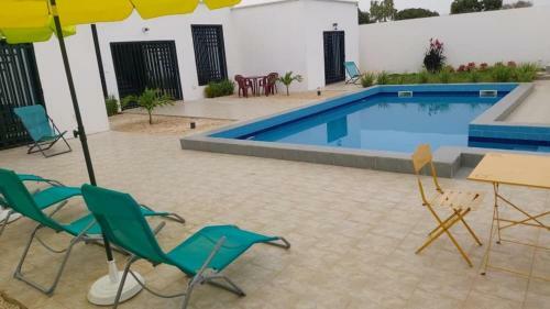 Magnifique Villa Avec Piscine � Ngaparou