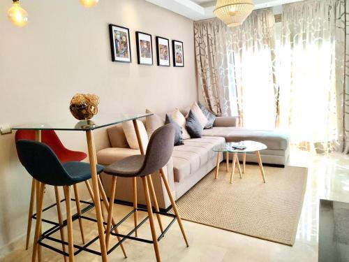 Apartamento Sunny Balcony Appart Near Beach (2 Min )