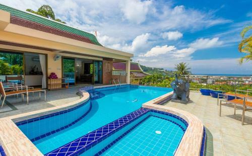 Villa Jasmine, Chef, 4 Bed Sea View Infinity Pool