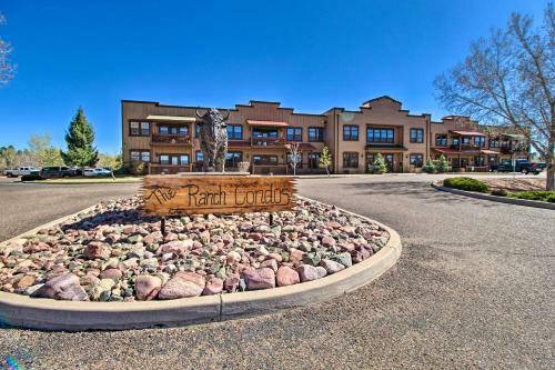 Apartamento Rustic-chic Overgaard Condo With Fishing Pond!