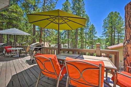 Lake Retreat With Grill And Natl Forest Views!