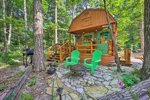 Eureka Springs Cabin Gas Grill And Lake Access