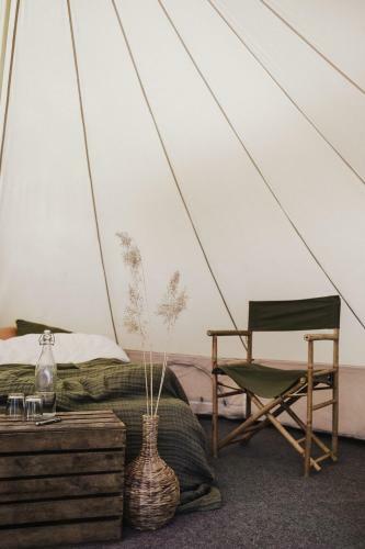 Lyxig Glamping I Naturreservat Ink. Frukost