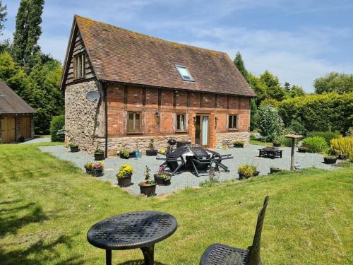 Rural, Peaceful Barn In The Shropshire Countryside